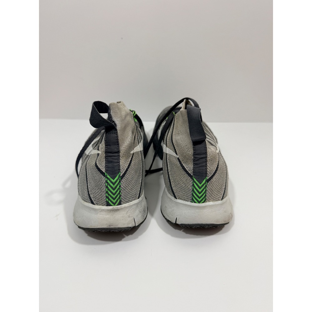 Nike Free Train Virtue Mens 11 Grey Black Green Good 833275-110 Flywire Running - Picture 4 of 6